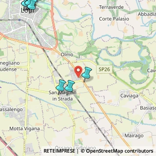 Mappa Via dell'Artigianato, 26817 Lodi LO, Italia (3.68909)