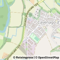 地図 Cavenago d'Adda
