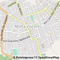 Mapa Motta Visconti