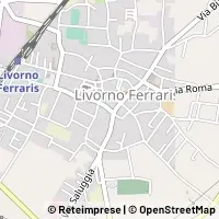 Map Livorno Ferraris
