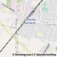 Map Livorno Ferraris