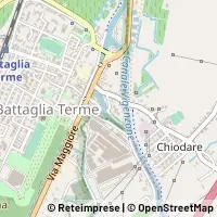 Karte Battaglia Terme