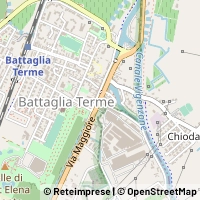 Térkép Battaglia Terme