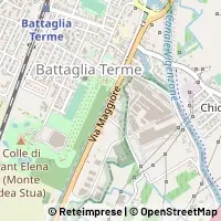 Map Battaglia Terme
