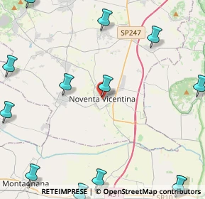 Mappa Piazza IV Novembre, 36025 Noventa Vicentina VI, Italia (7.09889)