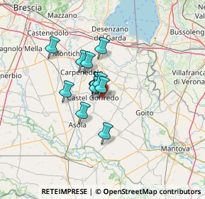 Mappa Strada Bardella, 46042 Castel Goffredo MN, Italia (8.10538)