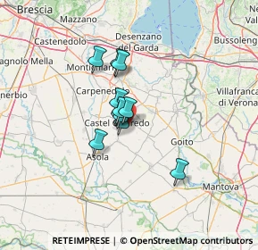 Mappa Strada Bardella, 46042 Castel Goffredo MN, Italia (7.96455)