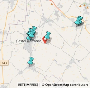 Mappa Strada Bardella, 46042 Castel Goffredo MN, Italia (3.69333)