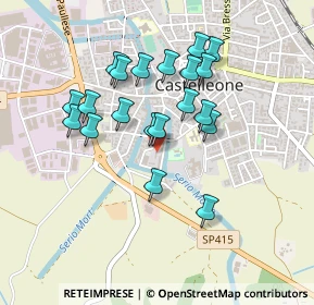 Mappa Via Ferravilla, 26012 Castelleone CR, Italia (0.401)