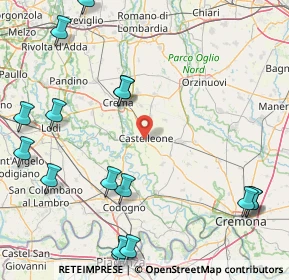 Mappa Via Ferravilla, 26012 Castelleone CR, Italia (23.2425)