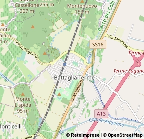 Mappa 35041 Battaglia Terme PD, Italia (0.4385)