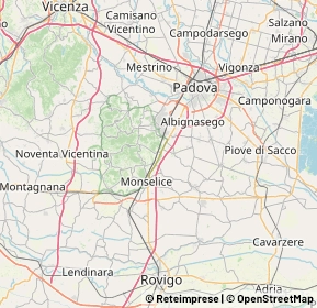 Mappa 35041 Battaglia Terme PD, Italia (13.7085)