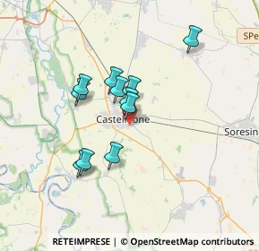 Mappa Via Pandriano, 26012 Castelleone CR, Italia (2.74182)