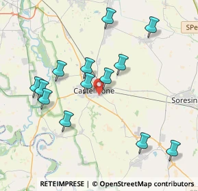Mappa Via Pandriano, 26012 Castelleone CR, Italia (4.02077)