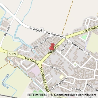 Mappa Via Carso, 17, 26015 Soresina, Cremona (Lombardia)