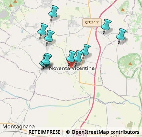 Mappa Via Vittime delle Foibe, 36025 Noventa Vicentina VI, Italia (3.32091)