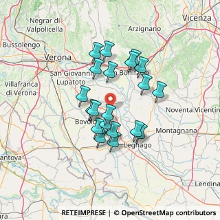 Mappa Via Margattoni, 37050 Isola Rizza VR, Italia (11.26)