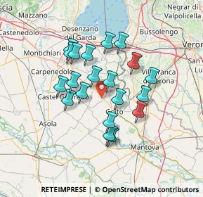 Mappa 46049 Goito MN, Italia (11.5075)
