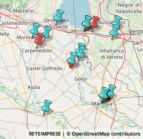 Mappa 46049 Goito MN, Italia (17.2325)