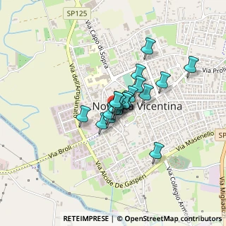 Mappa Via Umberto Masotto, 36025 Noventa Vicentina VI, Italia (0.239)