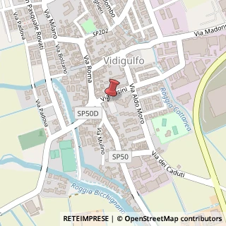 Mappa Piazza Italia, 5, 27018 Vidigulfo PV, Italia, 27018 Vidigulfo, Pavia (Lombardia)