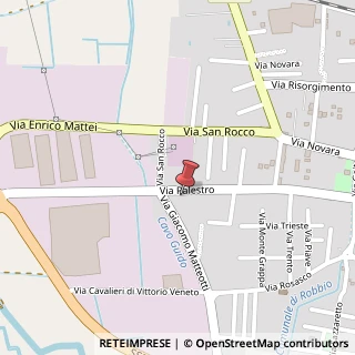 Mappa Via Palestro, 95, 27038 Robbio, Pavia (Lombardia)