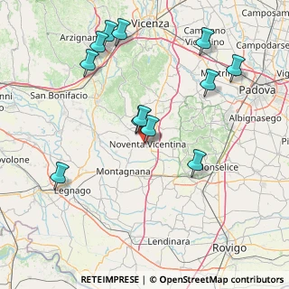Mappa Via della Cooperazione, 36025 Noventa Vicentina VI, Italia (17.0925)