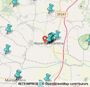 Mappa Via della Cooperazione, 36025 Noventa Vicentina VI, Italia (5.131)