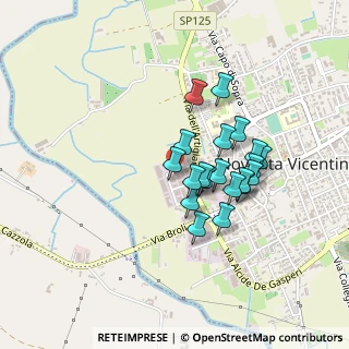 Mappa Via della Cooperazione, 36025 Noventa Vicentina VI, Italia (0.341)