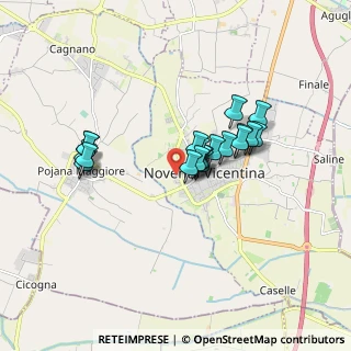 Mappa Via della Cooperazione, 36025 Noventa Vicentina VI, Italia (1.364)