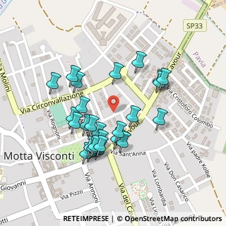 Mappa Via Alessandro Manzoni, 20086 Motta Visconti MI, Italia (0.2)