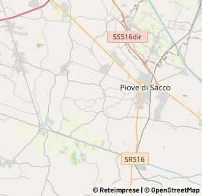 Mappa 35020 Brugine PD, Italia (6.4245)