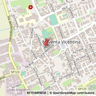 Mappa Via Corte Ferrighi, 7, 36025 Noventa Vicentina, Vicenza (Veneto)