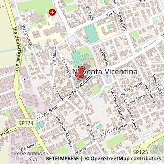 Mappa Via Corte Ferrighi, 5, 36025 Noventa Vicentina VI, Italia, 36025 Noventa Vicentina, Vicenza (Veneto)