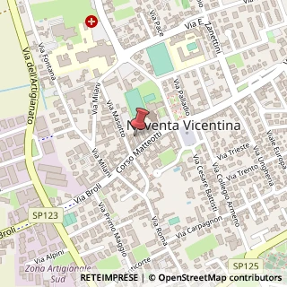 Mappa Via Corte Ferrighi, 15, 36025 Noventa Vicentina, Vicenza (Veneto)