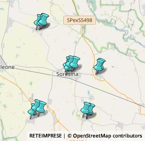 Mappa Via Arcaini, 26015 Soresina CR, Italia (4.095)