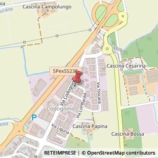 Mappa Via Codognino, 40, 26854 Cornegliano Laudense, Lodi (Lombardia)