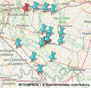 Mappa Via del Lavoro, 26012 Castelleone CR, Italia (13.224)