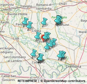 Mappa Via del Lavoro, 26012 Castelleone CR, Italia (12.313)