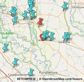 Mappa Via del Lavoro, 26012 Castelleone CR, Italia (10.1575)