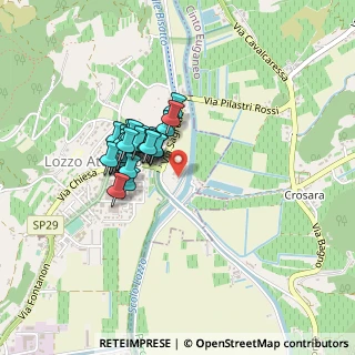 Mappa Via Correr, 35034 Lozzo Atestino PD, Italia (0.31786)