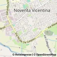 Map Noventa Vicentina