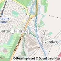 Карта Battaglia Terme