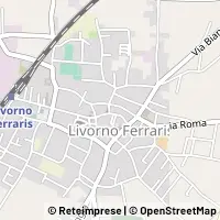 Mapa Livorno Ferraris