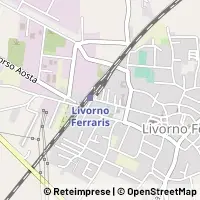 Karte Livorno Ferraris