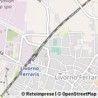 Mapa Livorno Ferraris