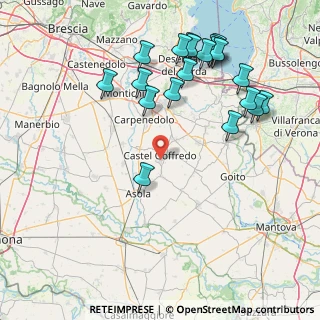 Mappa Via Germania, 46042 Castel Goffredo MN, Italia (18.535)
