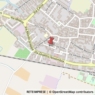 Mappa Via pozzo farinello 15, 26015 Soresina, Cremona (Lombardia)