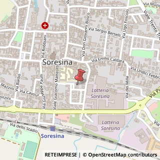 Mappa Piazza Italia, 3, 26015 Soresina, Cremona (Lombardia)