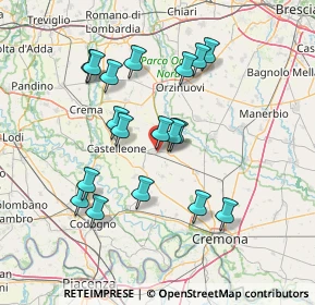 Mappa Via Bruciate, 26015 Soresina CR, Italia (13.71056)